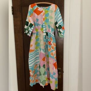 Variety Hour Linen Dress size Medium